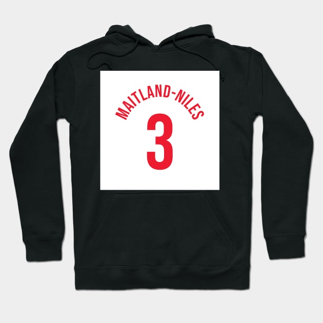 Maitland-Niles 3 Home Kit - 22/23 Season Hoodie by GotchaFace